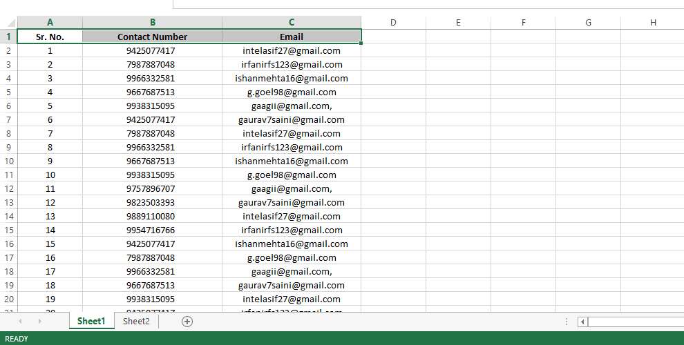 Image Data Scraper Result